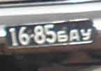 Bashkir license plate